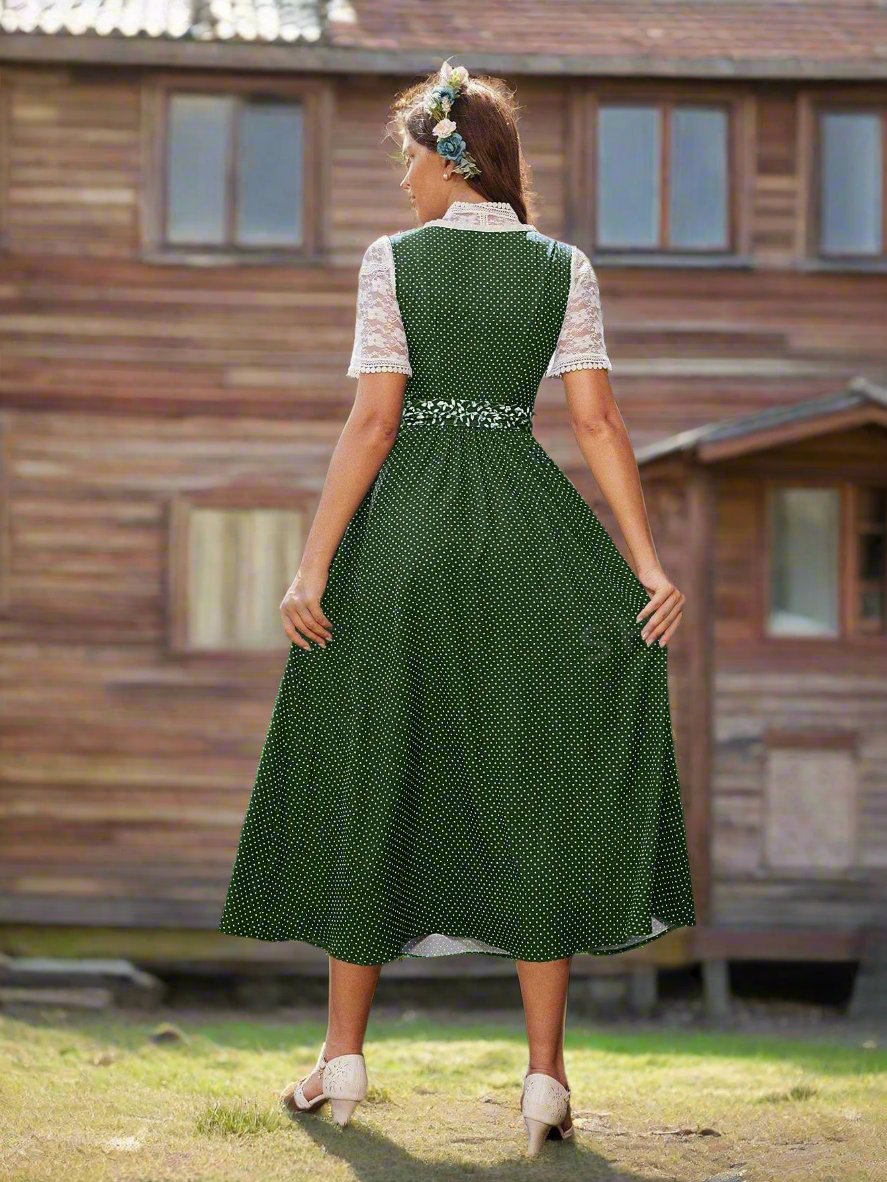 Experience timeless elegance with our Chic Vintage Floral Print Dress. Featuring a delicate floral print, this dress exudes vintage charm and sophistication. With a stylish silhouette and high-quality materials, it's the perfect addition to any wardrobe. Elevate your style and make a statement with this vintage-inspired dress.