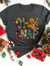 Festive Gingerbread Man T-Shirt: Perfect Casual Christmas Style