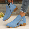 Chic & Versatile Women's Suede Ankle Boots – Your Perfect Footwear for Any Occasion