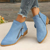 Chic & Versatile Women's Suede Ankle Boots – Your Perfect Footwear for Any Occasion