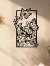 Enchanting Butterfly Floral Metal Wall Sculpture – A Stylish Touch for Your Home Décor