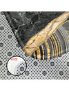 Elegant Black Marble Anti-Slip Mat: Versatile Bathroom, Kitchen, and Home Decor