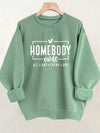 Cozy Up in Style: Women’s Letter Graphic Long Sleeve Sweatshirt