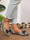 Chic Leopard Print Bow-Tie Flats: Stylish Comfort for Casual Days