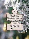 Puzzle Piece Friendship Ornament - A Heartfelt Gift for Your Special Someone