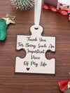 Puzzle Piece Friendship Ornament - A Heartfelt Gift for Your Special Someone