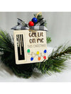 Trendy Christmas Cheer: Funny Holiday Ornament for a Stylish Celebration!