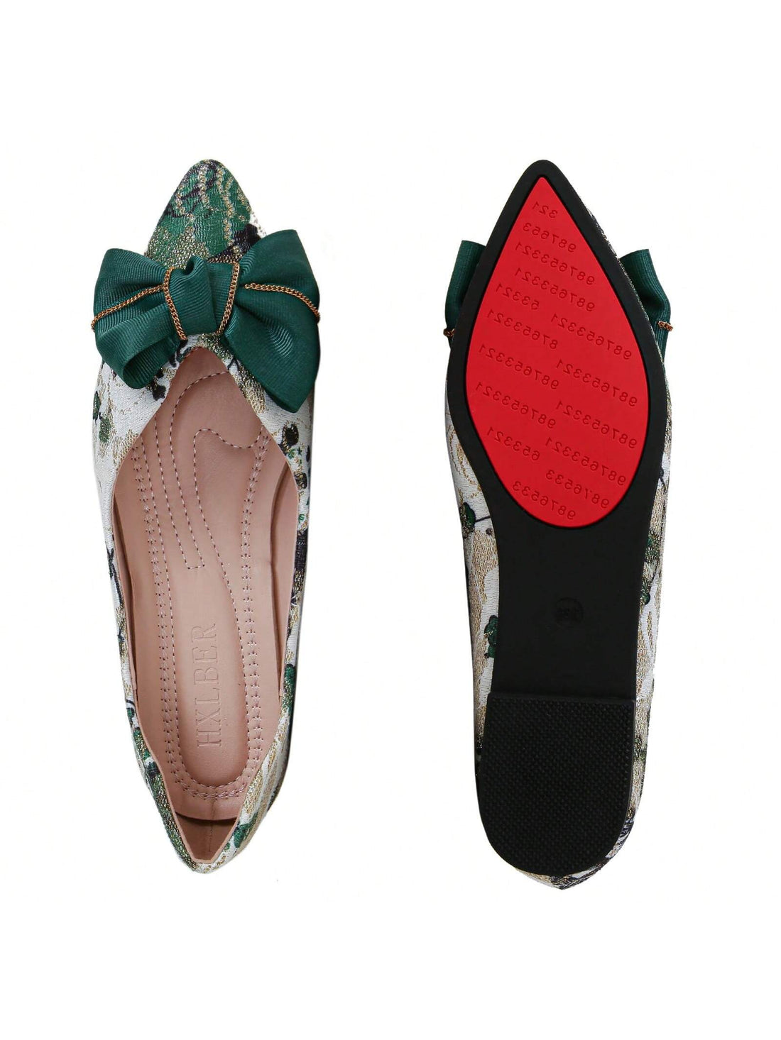 Step out in style with these Elegant Embroidered Bow Pointed Toe Ballet Flats! Perfectly combining comfort and charm, these slip-on shoes feature delicate embroidery and a cute bow that adds a flirty touch to any outfit. Whether you're dressing up or keeping it casual, these flats will keep your feet happy and your look effortlessly chic.