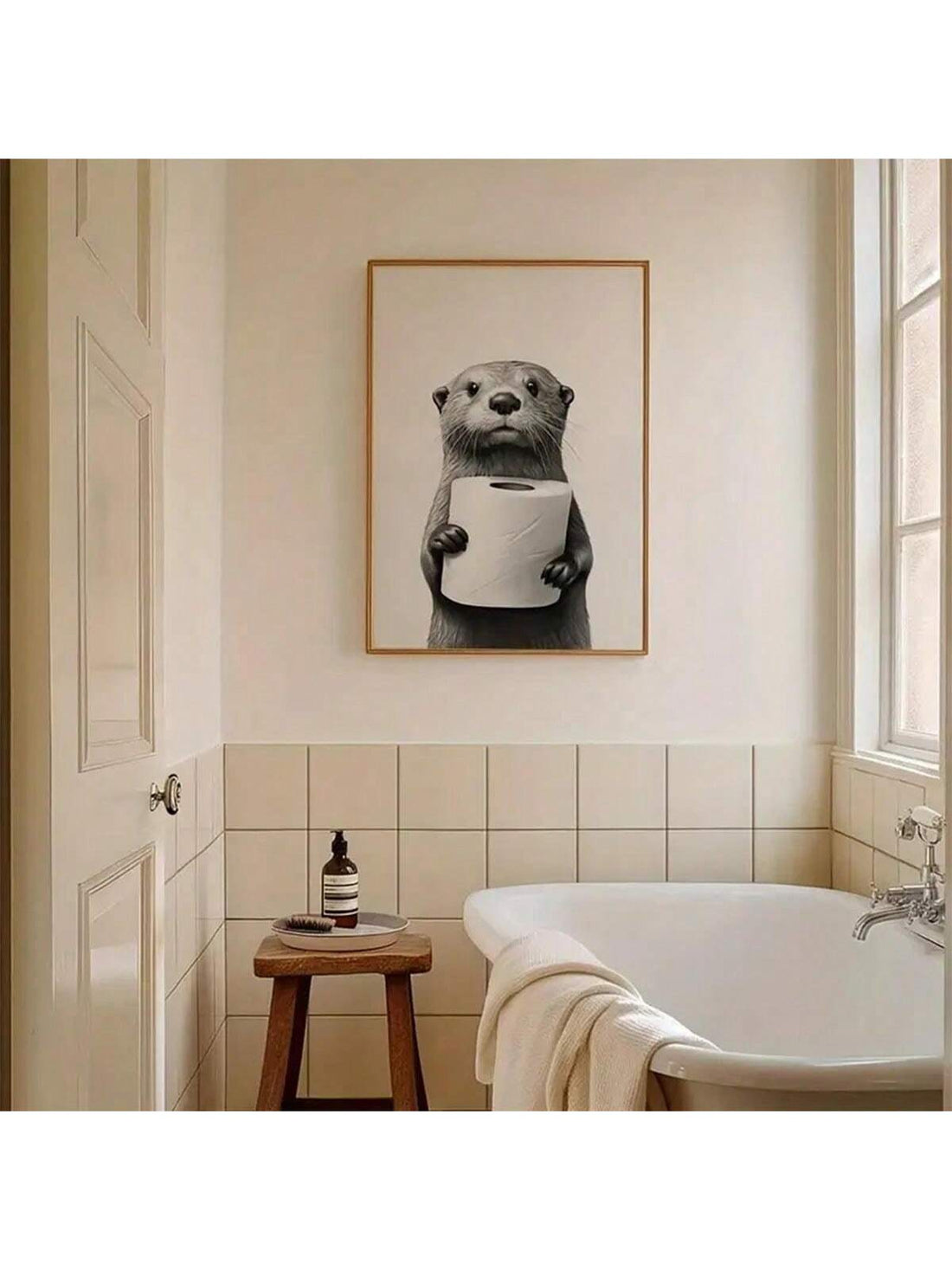 Spruce up your walls with our Whimsical Animal Trio wall art set! This quirky and playful set features frameless black and white prints, perfect for adding a touch of whimsy to any home decor. Make a statement with these unique prints that are sure to add a fun and stylish touch to any room.