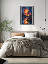 Starry Night Serenity: Van Gogh-Inspired Canvas Art for Timeless Home Decor