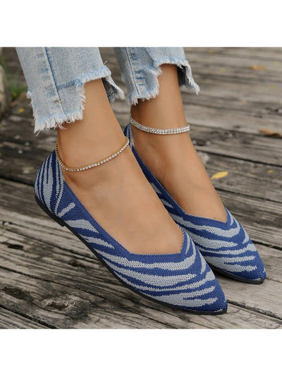 Chic & Versatile Pointed-Toe Slip-On Flats for Effortless Style