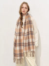 Chic Classic Plaid Scarf: Timeless Style for Autumn & Winter