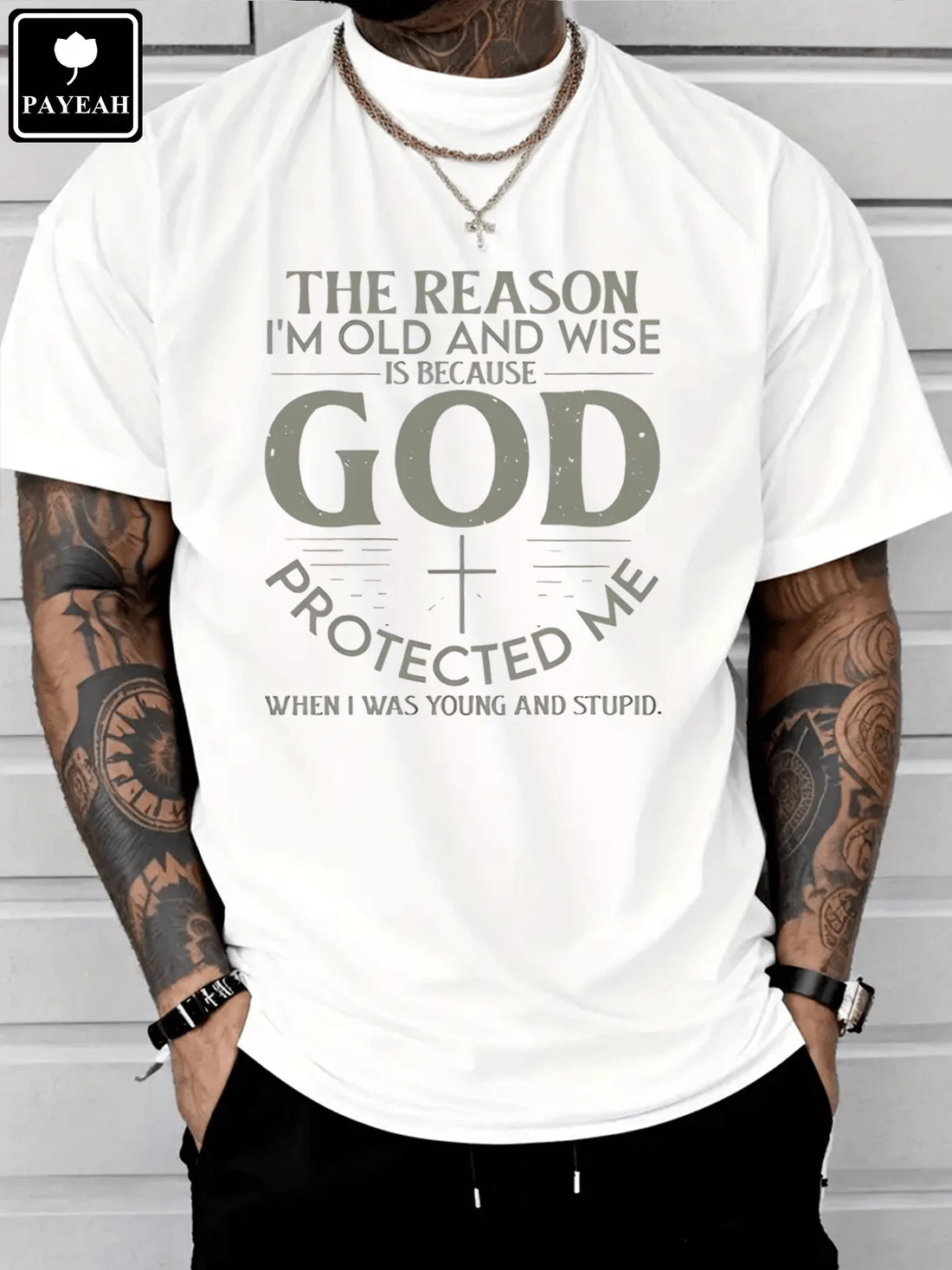 Celebrate timeless wisdom with this Vintage Christian "Old and Wise" T-Shirt. Crafted from heavy cotton, it offers lasting comfort while inspiring faith through the powerful message, "Thy Word Inspires Timeless Wisdom." Perfect for those who appreciate classic style with a meaningful twist.