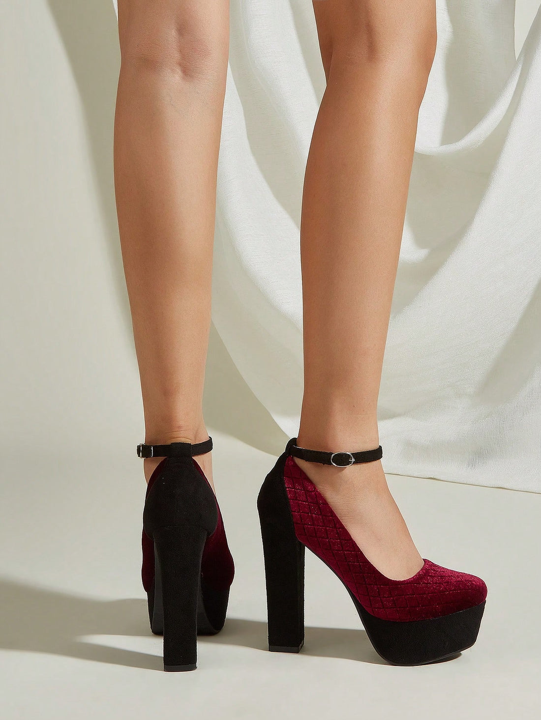 Introducing the ultimate heels for the modern woman. Our Chic Waterproof Platform High Heels with Bare Foot Strap are designed with a stylish and functional platform, providing 15% more support and comfort for your feet. Perfect for nightclubs, parties, and weddings, these heels will elevate any outfit while keeping your feet dry and comfortable all night long.