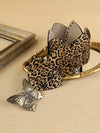 Chic Leopard Print Butterfly Waist Belt - Bohemian Style for All Seasons