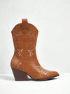 Chic Embroidered Western Cowboy Boots for Stylish Women