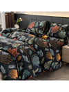 Cozy Chic: 3-Piece Printed Bedding Set - Soft Duvet Cover & Pillowcases for All-Season Comfort