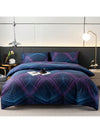 Cozy Chic: 3-Piece Printed Bedding Set - Soft Duvet Cover & Pillowcases for All-Season Comfort