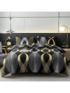 Cozy Chic: 3-Piece Printed Bedding Set - Soft Duvet Cover & Pillowcases for All-Season Comfort