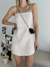 Effortless Elegance: Women's Summer Spaghetti Strap Mini Dress