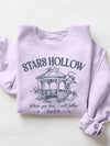 Cozy Casual: Women's Slogan Print Long Sleeve Sweatshirt for Autumn & Winter