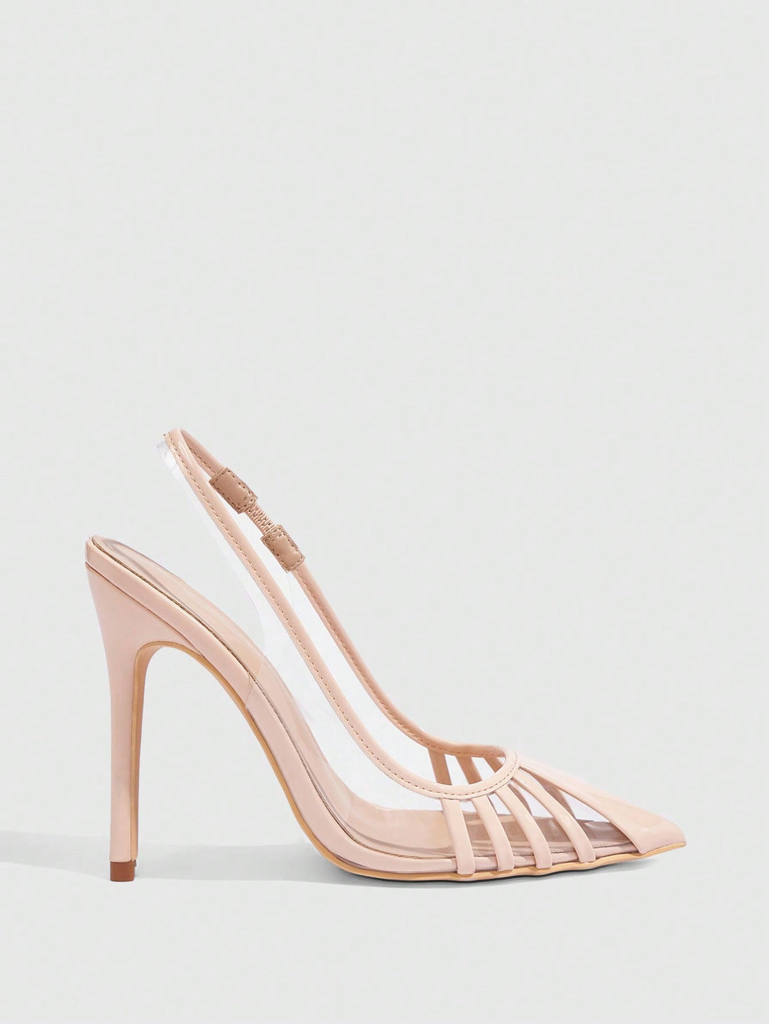 These sophisticated apricot stiletto heels are perfect for any formal occasion. With their elegant pointed-toe design, they add a touch of class to any outfit. Whether you're attending a party or wedding, these heels will elevate your style and keep you looking chic all night long.