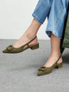 Women's Pointed Toe Solid Color Casual Loafers - Ultimate Comfort Flats