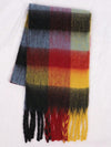 Chic Autumn & Winter Plaid Scarf - Cozy Neckerchief for Street Style & Everyday Wear