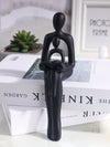 Heartfelt Harmony: Black Mother & Child Figurine for Soulful Home and Office Decor