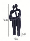 Heartfelt Harmony: Black Mother & Child Figurine for Soulful Home and Office Decor