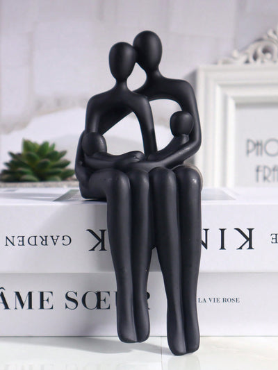 Heartfelt Harmony: Black Mother & Child Figurine for Soulful Home and Office Decor