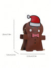 Festive Charm: Gingerbread Man Asymmetric Shoulder Bag - Perfect Christmas Gift