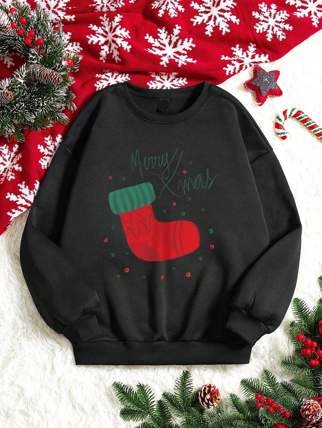 Stay cozy and stylish this holiday season with the Cozy Christmas Cheer sweatshirt by designer Gabriela Tornai. With a minimalist snowflake design, this sweatshirt adds a touch of elegance to your winter wardrobe. Made for women, it's the perfect addition to your holiday attire.