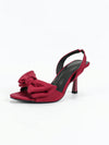 Chic and Versatile Pointed Toe Bowknot Thin Heel Sandals for Women