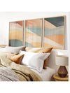 Modern Elegance: 3-Piece Unframed Abstract Art Canvas Set for Stylish Home Decor