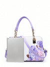 Chic Floral Crossbody Bag: Elegant Versatility for Every Occasion