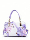 Chic Floral Crossbody Bag: Elegant Versatility for Every Occasion