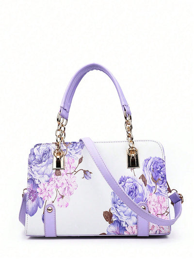 Chic Floral Crossbody Bag: Elegant Versatility for Every Occasion