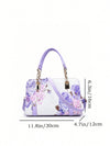 Chic Floral Crossbody Bag: Elegant Versatility for Every Occasion