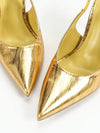 Radiant Elegance: Women’s Summer Metallic Pointed Toe Stiletto Mules for Perfect Evening Style