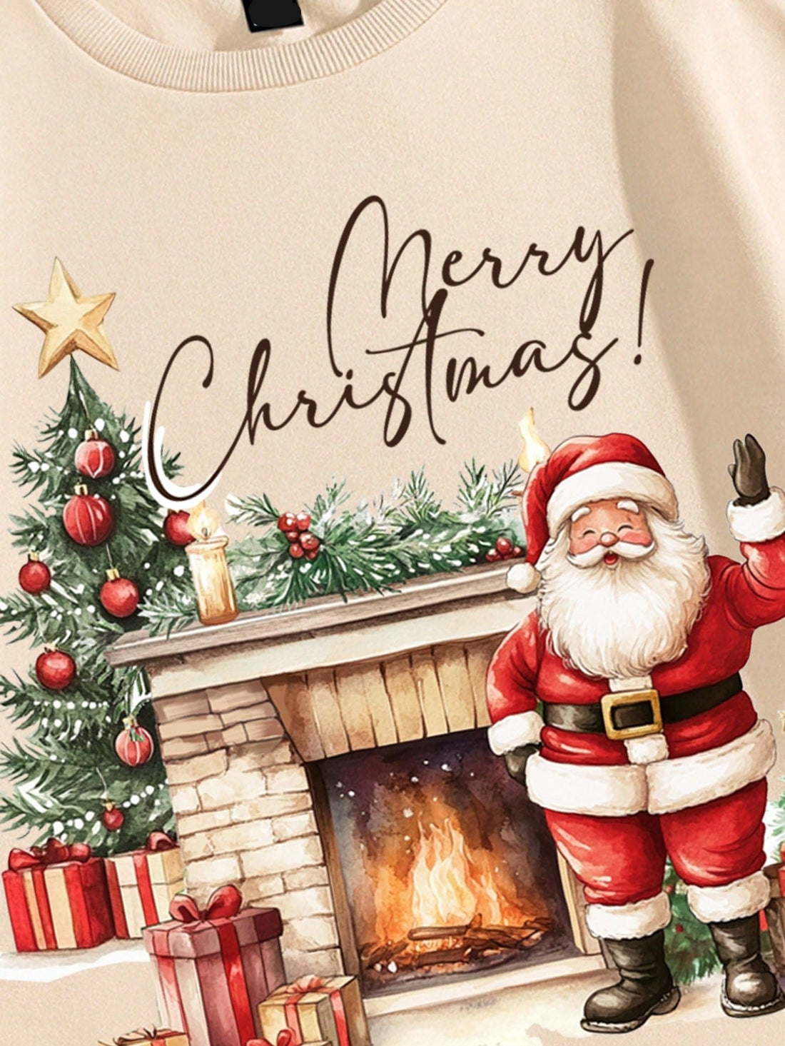 Get in the holiday spirit with our Cozy Christmas Vibes hoodie for men! This quirky design features a festive Santa Claus and fireplace print, perfect for adding some holiday cheer to your wardrobe. Made with a cozy material, this hoodie is sure to keep you warm and comfy during those chilly winter nights.