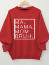 Heartfelt Style: Plus Size Slogan Sweatshirt for Women