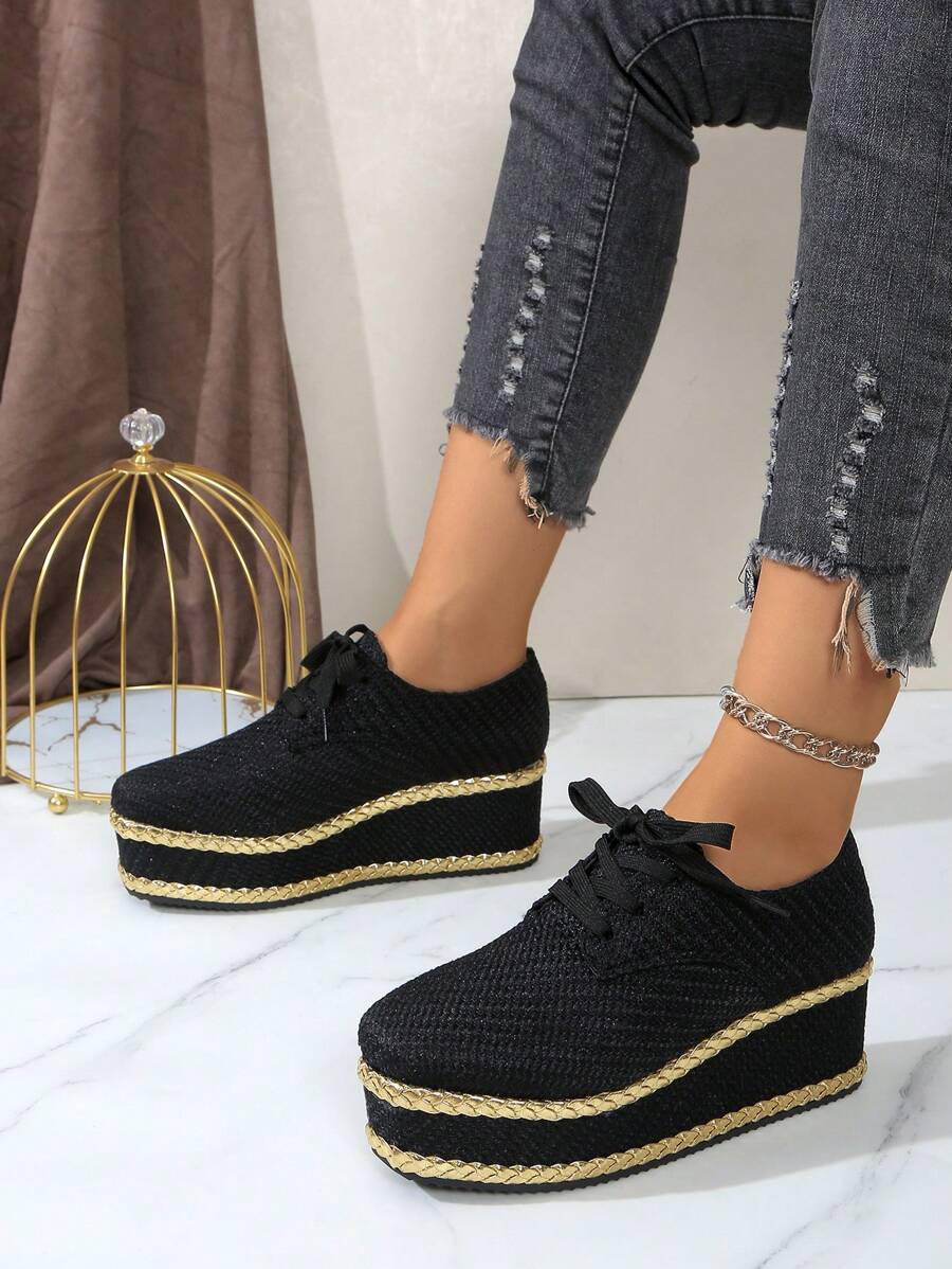 Step into comfort and style with these breathable, lightweight slip-on flats! Featuring a high platform for a trendy boost and a waterproof sole, they keep you dry and chic no matter the season. Perfect for all-day wear, these flats blend fashion and function effortlessly.