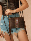 Chic Vintage-Inspired Tassel Clutch Crossbody Bag