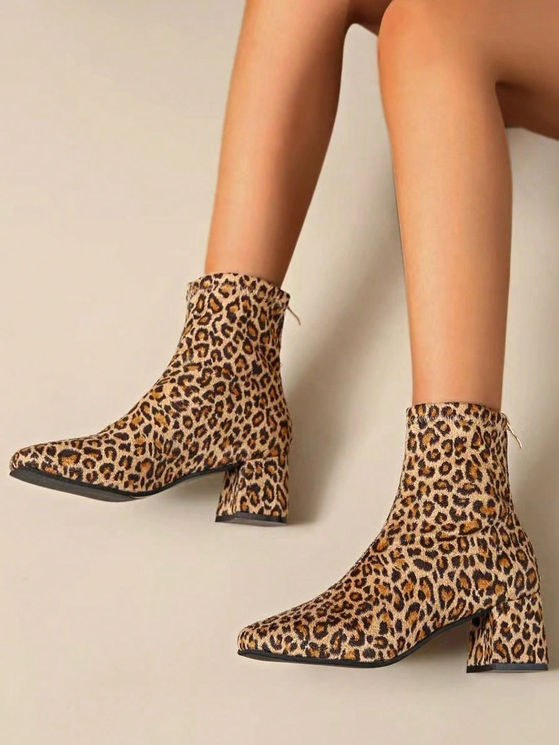 Elevate your style with our Chic Leopard Print Martin Boots, featuring bold and eye-catching leopard print design. The rough heels provide both fashion and functionality, making these boots perfect for any occasion this autumn. Stand out in style and comfort with these must-have boots.