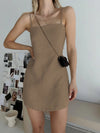 Effortless Elegance: Women's Summer Spaghetti Strap Mini Dress