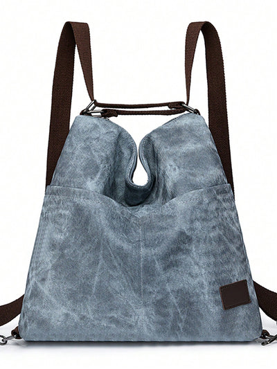 Versatile Minimalist Women's Backpack: Lightweight One-Shoulder Tote for Casual Commuting