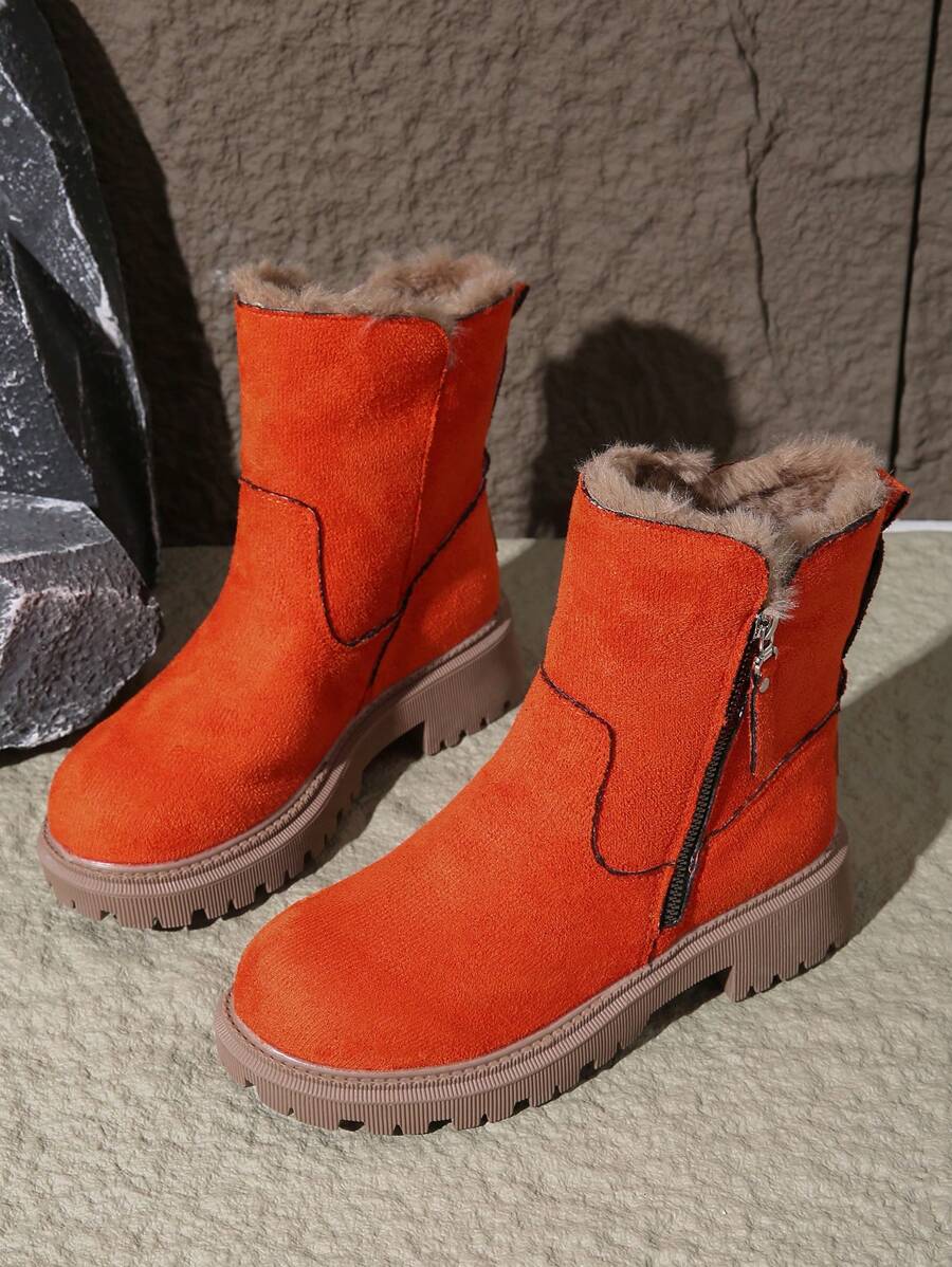 Step into warmth and snuggle up your feet with these Cozy Women's Thick Fur-Lined Snow Boots! Designed to tackle chilly days, their plush fur lining keeps cold at bay, while the sturdy sole offers reliable grip on snowy adventures. Perfect for turning frosty outings into cozy strolls—because winter should feel like a warm hug for your feet!