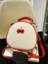 Charming Cherry Print Diagonal Crossbody Bag - Perfect for Everyday Adventures!