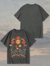 Vintage Bohemian Sunflower Graphic Tee: Effortless Summer Style